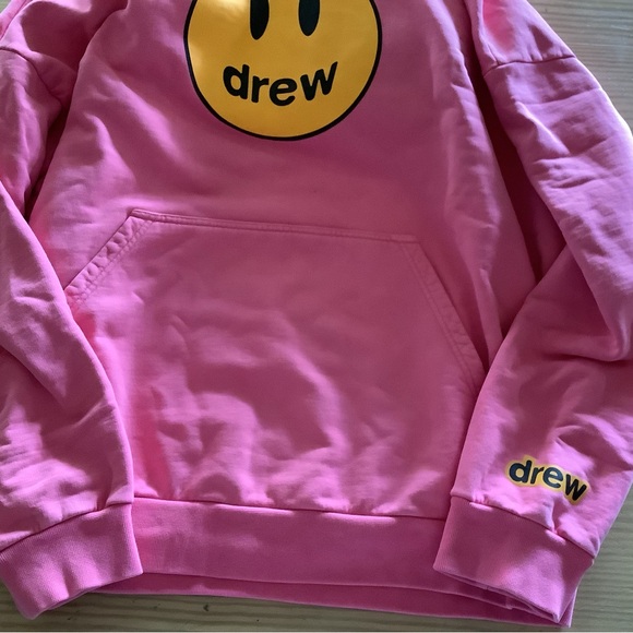 Hot pink drew hoodie size X-large - Picture 2 of 4